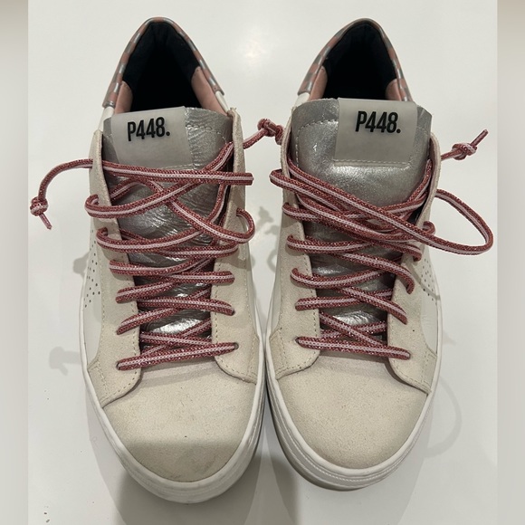 P448 Thea Mini Chess Platform Sneakers - Picture 2 of 8